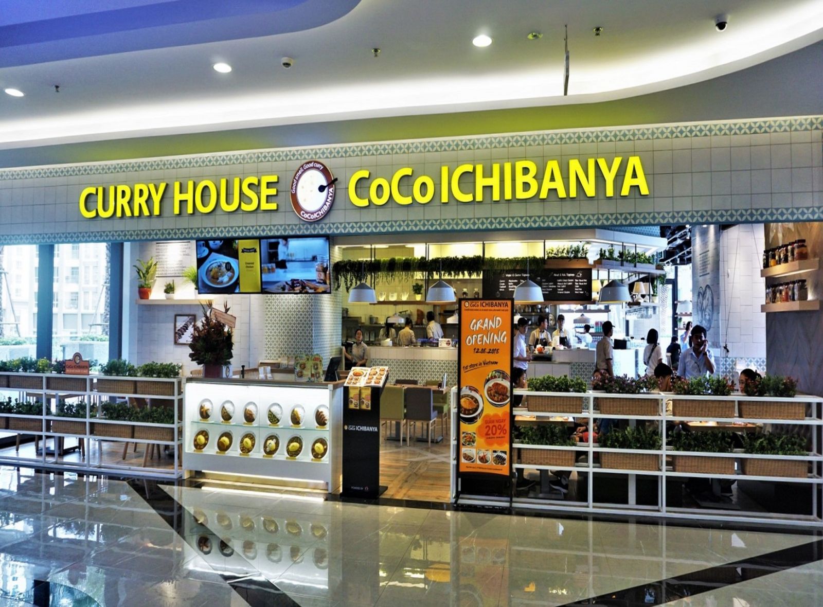 Công trình nhà hàng Coco Ichibanya - Landmark 81