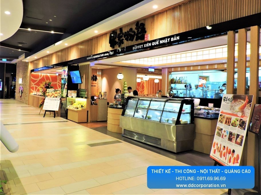 Công trình nhà hàng Kushiya Monogatari - AEON Mall Bình Tân