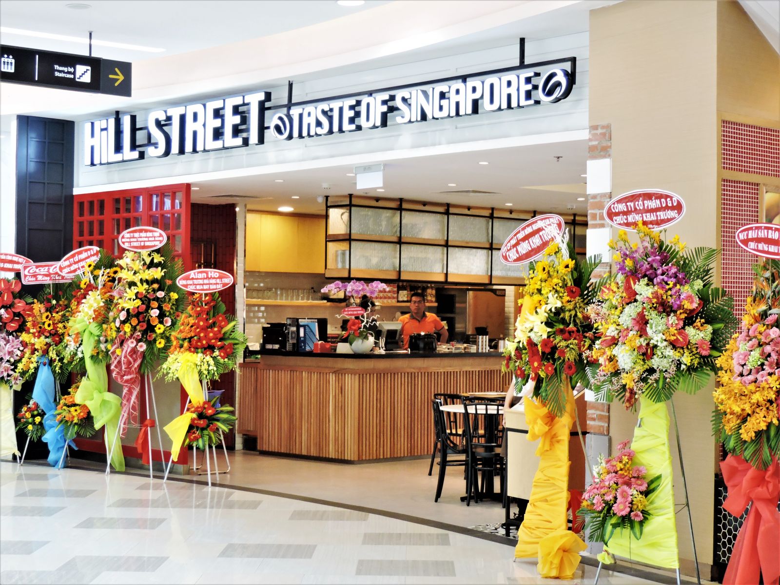 Công trình nhà hàng Hill Street Singapopre - Vạn Hạnh Mall