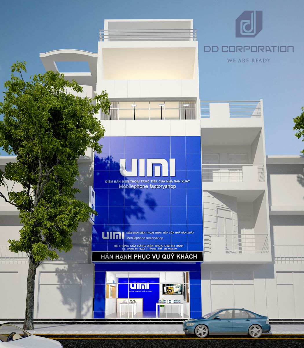 hệ thống cửa hàng điện thoại UIMI