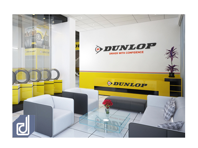 Thiết kế nội thất văn phòng cho Dunlop