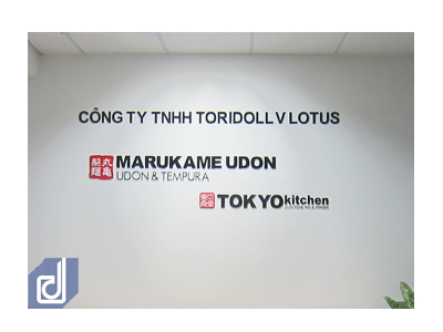 Thiết kế và thi công nội thất văn phòng Công ty Toridoll Vlotus