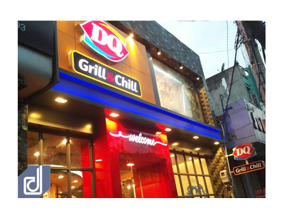 Công trình nhà hàng Dairy Queen Grill & Chill Nguyễn Ảnh Thủ