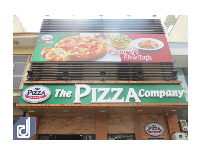 Công trình nhà hàng The Pizza Company - Hậu Giang