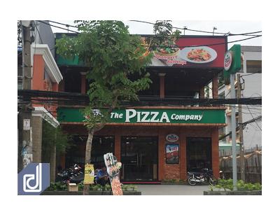 Công trình nhà hàng The Pizza Company - Huỳnh Tấn Phát