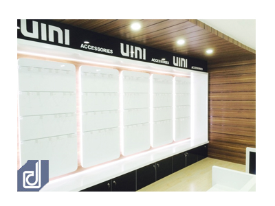 Thiết kế - Thi công nội thất cửa hàng điện thoại UIMI - Giai đoạn 2