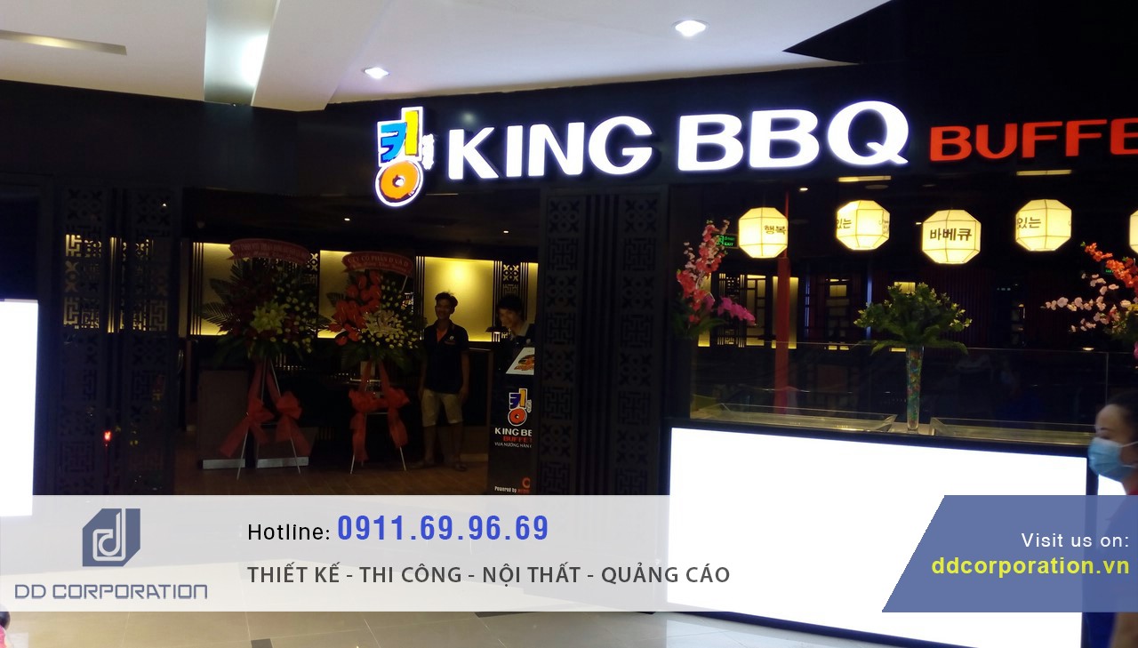 Công trình nhà hàng King BBQ - Cà Mau