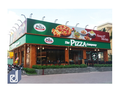 Công trình nhà hàng The Pizza Company - Biên Hòa