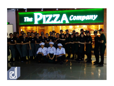 Công trình nhà hàng The Pizza Company - Cà Mau