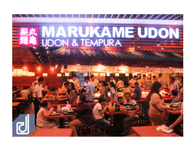 Công trình Thi công nội thất nhà hàng Marukame Udon - Aeon Mall Bình Tân