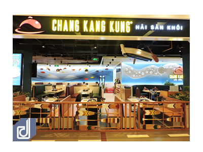 Công trình nhà hàng hải sản khói Chang Kang Kung - Aeon Mall Tân Phú