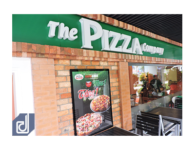 Công trình nhà hàng The Pizza Company - The Garden Mall