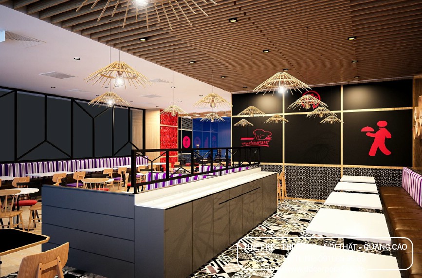 Dự án Thiết kế: Nhà hàng Hongkong Shenhkee - Vạn Hạnh Mall