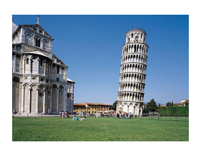 Tháp nghiêng Pisa - kiến trúc kì lạ của thế giới